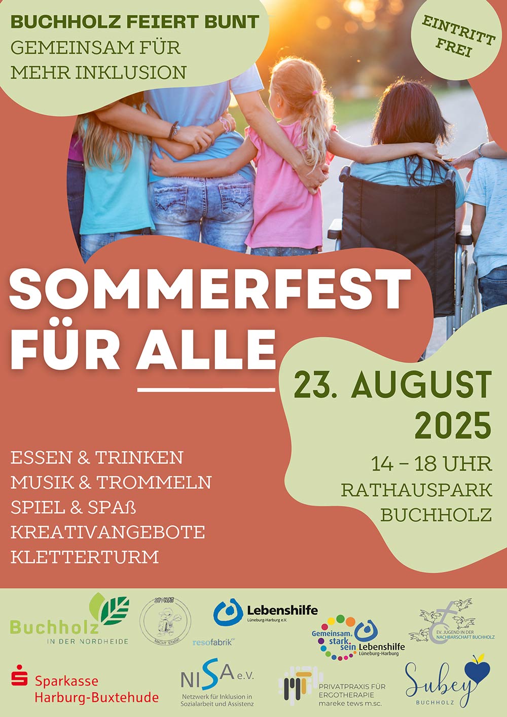 Flyer-Sommerfest-2025 Einladung zum inklusiven Sommerfest 2025