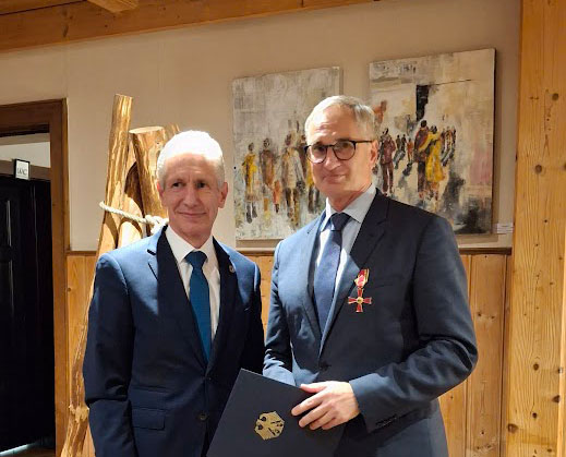 Auszeichnung für besonderes Engagement – Verdienstkreuz für das NISA-Vorstandsmitglied Martin Ihlius