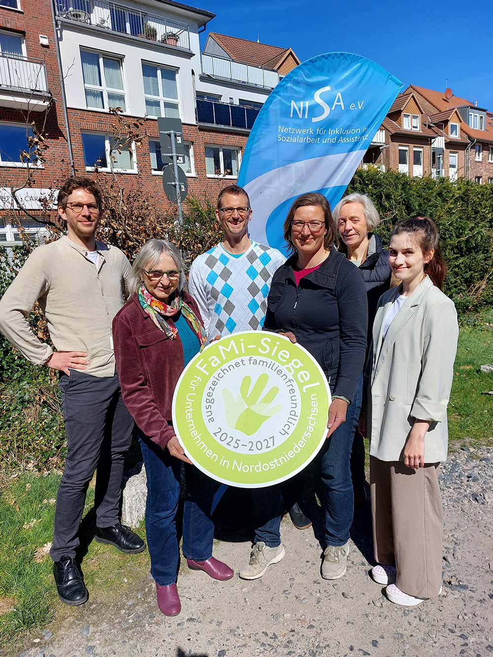 NISA wurde mit dem FaMi Siegel ausgezeichnet
